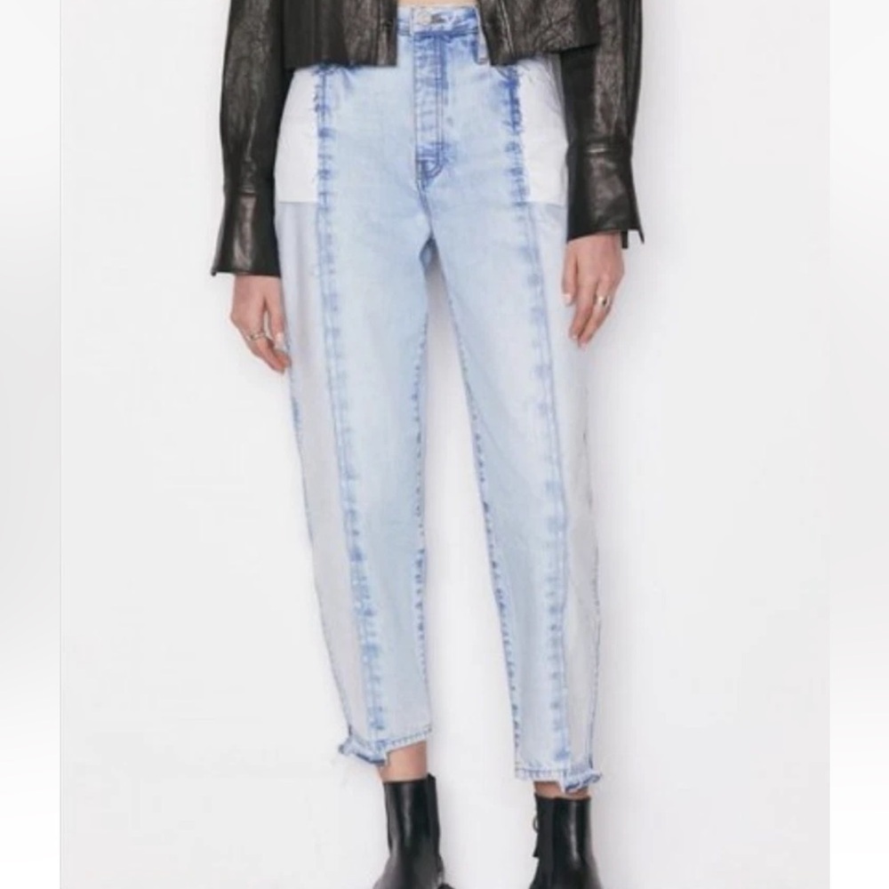 FRAME DENIM ATELIER Ultra High Rise Barrell Jean